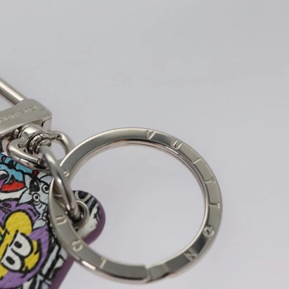 LOUIS VUITTON Monogram Comics Key Holder Purple - Picture 9 of 12